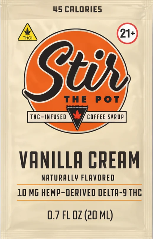 Vanilla Cream syrup sachet